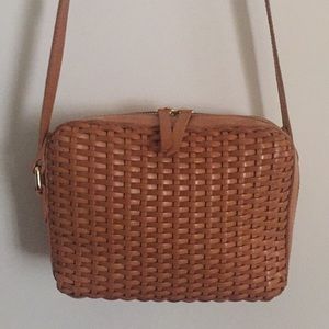 And other stories Basket weave leather crossbody